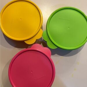 Tupperware Wonderlier Colorful Set - Bright Yellow, Green, Pink